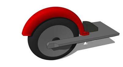 gotraxs fender gotrax scooter elétrico 3d print model - Mito3D