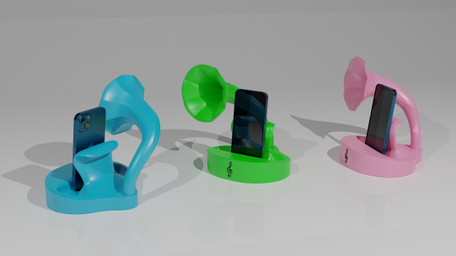 Gramm Telefon Verstärker Audio Grammophon Antiquität alt akustisch Klang Jahrgang handgemacht Gadget Musik Leben Ton Akkord 3D print model - Mito3D