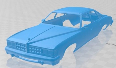 lemans sedan 1976 imprimível corpo carro 3d impressão modelo in automotivo 3dexport fenda escalextrico tamiya rc miniz passatempo micro 3d print model - Mito3D