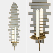 grayson vela candelabro pared 3d modelo in luces 3dexport oro espejo sostén lámpara oly estudio latón clásico 3d print model - Mito3D