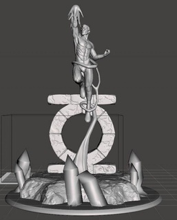 yeşil Fener hazır Yazdır adam haljordan John hal kahraman Süper dc Sanat heykeller süper Süpermen batman Adalet Ligi joker koleksiyon flaş heykel Vesika komik 3d print model - Mito3D