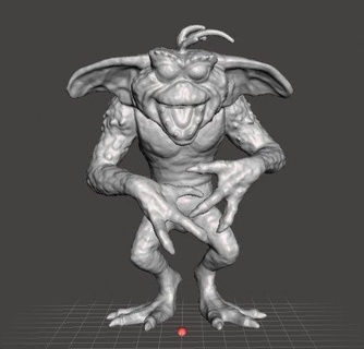 gremlins 2 daffy vintage figure model monster 90s monsters & creatures gremlin horror animal legend fantasy toy pvc critter figurine lizard dungeons creature terror movies 3dprinting oldschool beast gnome evil 3d print model - Mito3D