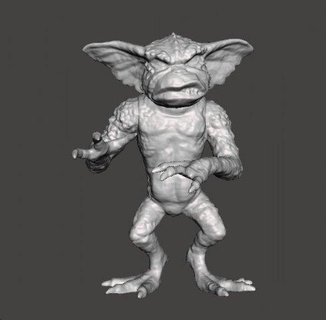 gremlins 2 george vintage figure model monster 90s sculpture gremlin horror animal fantasy toy pvc critters figurine collector lizard dungeons-and-dragons creature terror movies 80s goblin beast gnome evil 3d print model - Mito3D