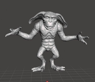 gremlins 2 lenny vintage figure model pvc monster 90s toys gremlin horror animal fantasy toy critters figurine collector lizard dungeonsanddragons creature terror movies 3dprinting beast gnome demon orc 3d print model - Mito3D
