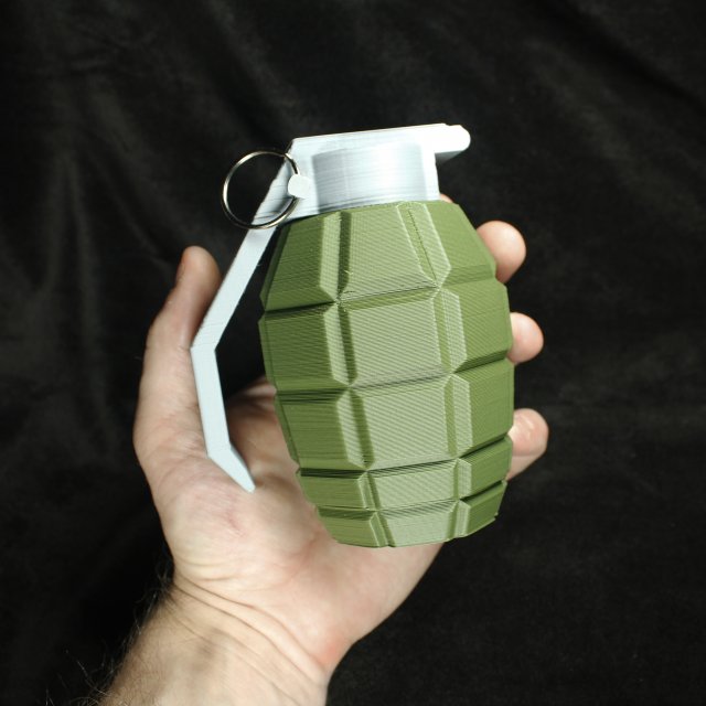 grenade storage container frag nade box tube 3D print model - Mito3D