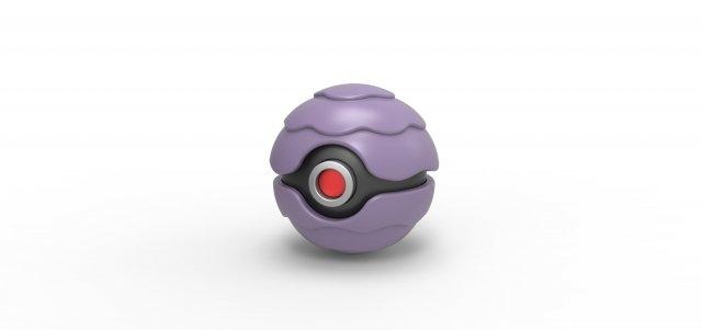 grimer orb concept container toy print printable 3d print model - Mito3D