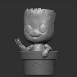 Groot planteur monstres créatures groot for printing stl impression 3d 3d print model - Mito3D