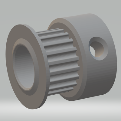 gt2 kasnak 8 mm 3d yazdır model in mühendislik 3dexport zamanlama 3dprint makine parçalar 3d print model - Mito3D