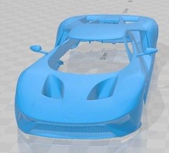 gt 2017 imprimível corpo carro fenda escalextrico Tamiya rc miniz passatempo micro 3d print model - Mito3D