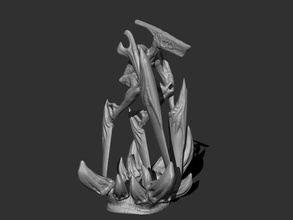 guardian ripper 3d printing print model in monsters & creatures 3dexport alien creature monster space beast blade 3d print model - Mito3D
