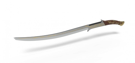 hadhafang kılıç Prenses arwen film Yüzüklerin Efendisi bıçak silah melee arwensword thelordoftherings yineleme cosplay baskı yazdırılabilir oyuncak 3d print model - Mito3D