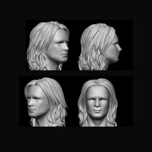 hair 17 3d print model in man 3dexport head male fashion wig mesh realistic boy character medium long stylish short 3d print model - Mito3D