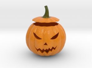 halloween pumpkin jack-o-lantern 3d print model in sculpture 3dexport 3d print model - Mito3D