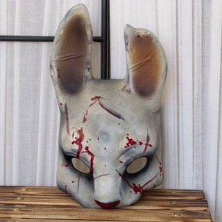 halloween rabbit mask toys hunter october horror usa 3d print model - Mito3D