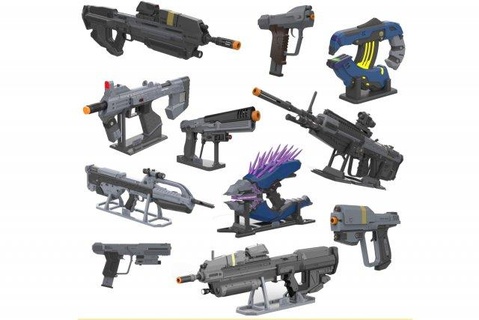 hale 11 yazdırılabilir modeller stl kişisel kullanım oyuncaklar Kostüm oyunu kendin yap paket silah tabanca Lazer tüfek video oyun smg Sözleşme iğneci m6 Socom m6g ma5c ma37 m392 3d print model - Mito3D
