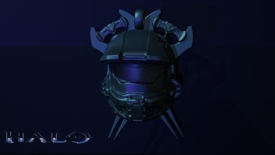 aureola 3d impresión modelo in llaveros 3dexport casco decoración espartano espada 3d print model - Mito3D