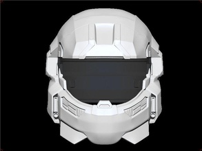 halo grenadier helmet 3d print model in game accessories 3dexport classic mask airsoft cosplay armor warrior knight toy 3d print model - Mito3D