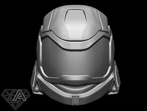 aréola chegar personalizadas capacete 3d impressão modelo in jogos acessórios 3dexport alcance mascarar airsoft cosplay guerreiro invasor cavaleiro armaduras brinquedo soldado jedi 3d print model - Mito3D