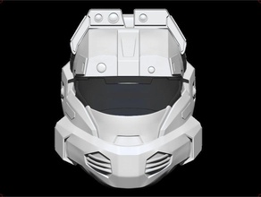 aréola batedor capacete airsoft cosplay 3dshophelmet 3d print model - Mito3D