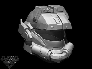 aureola explorar Pro casco máscara airsoft cosplay guerrero Caballero invasor juego helmet lafactorystore 3d print model - Mito3D