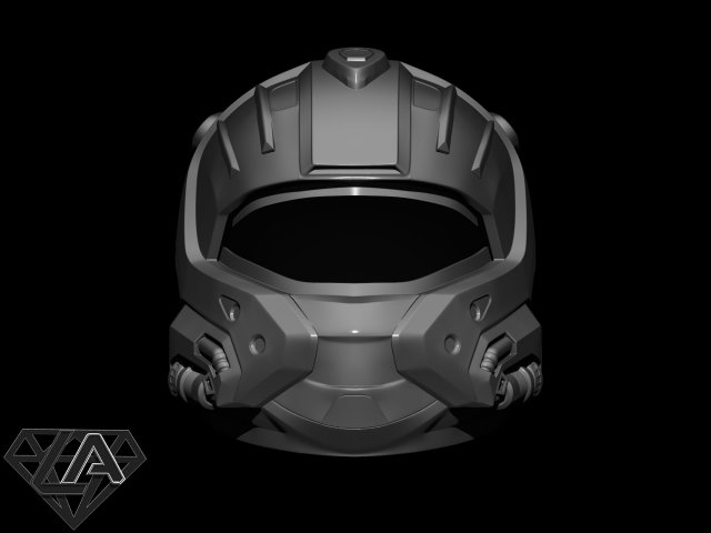 halo x1 moto version helmet 3d print model in game accessories 3dexport mask cosplay bike airsoft motorhead bikehelmet lafactorystore 3D print model - Mito3D