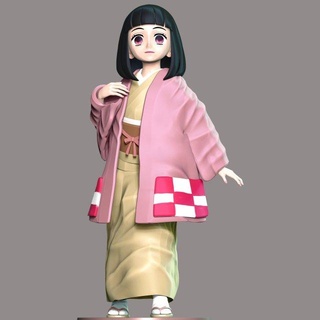 Hanako Kamado Dämon Jägerin Kimetsu yaiba Figuren 3d print model - Mito3D