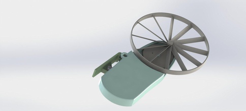 la main du ventilateur imprimable fan 3d print model - Mito3D