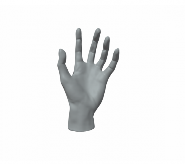 Hand weiblich Skulptur Frau Anatomie Design Haus Kunst Künstler Bildhauerei 3D print model - Mito3D