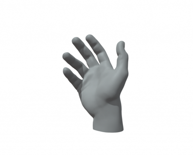 mano masculino escultura humano hombre mujer amor amantes amante diseño casa anatomía 3d print model - Mito3D