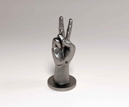 mano pace 3d stampa modello in figurine 3dexport mani cartello simbolo umano corpo stl obj printready 3d print model - Mito3D