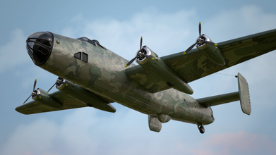 handley halifax mk iii bomber war military 3d print model - Mito3D