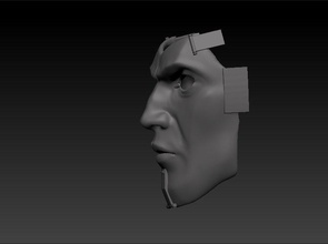 handsome jack borderlands il bello mask maschera presequel pre sequel 3d print model - Mito3D