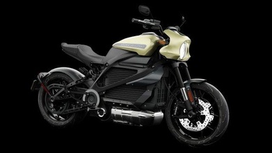 harley davidson fio elétrico viver 2020 2021 ev futuro motocicleta moto americano hd cruzador realista detalhado v ray verde 3d print model - Mito3D