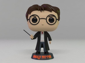 Harry Töpfer funko Zahl Harry Harry Potter Design Fantasie funko Funko Pop Charakter Spielzeug druckbar Malerei 3d print model - Mito3D