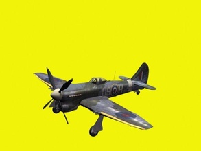 hawker tempest 3d model in bomber 3dexport british fighter wwii 3d print model - Mito3D