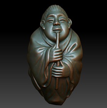 hd scan 22b statue - ready print 3d 3d-scan 3dscan statues miniature miniatures figurine figurines buddha buddha-statue maitreya bodhisattva shakyamuni amitabha sculpt sculpture 3d print model - Mito3D
