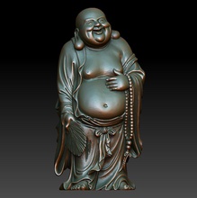 hd scan buddha 20b statue - ready print 3d model in figurines 3dexport 3d-scan 3dscan statues miniature miniatures figurine buddha-statue maitreya bodhisattva shakyamuni amitabha sculpt sculpture 3d print model - Mito3D