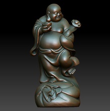 hd scan buddha 23b statue bereit drucken 3d modell figuren 3dexport scan 3dscan statuen miniatur miniaturen figur buddha statue maitreya bodhisattva shakyamuni amitabha bildhauerei skulptur 3d print model - Mito3D