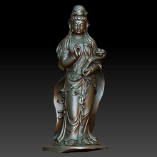 hd-scan-buddha-5b-statue - ready-print 3d 3d-scan 3dscan scan statue Statuen der Miniatur miniaturen Figur Figuren buddha buddha-statue drucken maitreya bodhisattva shakyamuni amitabha sculpt Skulptur 3d print model - Mito3D