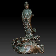 hd scansione del buddha 6b statua pronto per la stampa 3d 3d-scan 3dscan statue in miniatura miniature figurina figurine il di maitreya bodhisattva shakyamuni amitabha scolpire scultura 3d print model - Mito3D