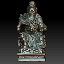 hd scan buddha guan gong 04 statue - ready print 3d 3d-scan 3dscan statues miniature miniatures figurine figurines buddha-statue maitreya bodhisattva shakyamuni amitabha sculpt sculpture 3d print model - Mito3D
