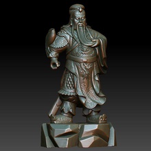 hd tarama Buda guan gong 13 heykel - hazır baskı 3d 3d-tarama 3dscan heykeller minyatür Minyatürler heykelcik figürinler Heykeli maitreya bodhisattva sakyamuni'nin amitabha heykeltraşlık 3d print model - Mito3D