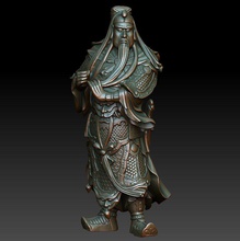 hd scan guan gong 16 estátua pronto para imprimir 3d 3d-scan 3dscan estátuas miniatura miniaturas figurine figurinhas buda de maitreya bodhisattva shakyamuni amitabha esculpir escultura 3d print model - Mito3D