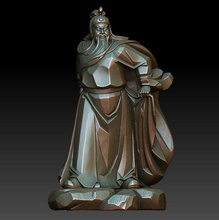hd scan guan gong 17 estátua pronto para imprimir 3d 3d-scan 3dscan estátuas miniatura miniaturas figurine figurinhas buda de maitreya bodhisattva shakyamuni amitabha esculpir escultura 3d print model - Mito3D
