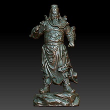 hd scan guan gong 20 statue - ready print 3d model in figurines 3dexport 3d-scan 3dscan statues miniature miniatures figurine buddha buddha-statue maitreya bodhisattva shakyamuni amitabha sculpt sculpture 3d print model - Mito3D