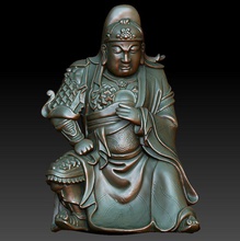 hd scan guan gong 22 estátua pronto para imprimir 3d 3d-scan 3dscan estátuas miniatura miniaturas figurine figurinhas buda de maitreya bodhisattva shakyamuni amitabha esculpir escultura 3d print model - Mito3D
