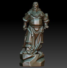 hd scan guan gong 23 estátua pronto para imprimir 3d 3d-scan 3dscan estátuas miniatura miniaturas figurine figurinhas buda de maitreya bodhisattva shakyamuni amitabha esculpir escultura 3d print model - Mito3D
