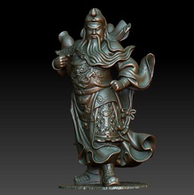 hd scan guan gong 31 estátua pronto para imprimir 3d 3d-scan 3dscan estátuas miniatura miniaturas figurine figurinhas buda de maitreya bodhisattva shakyamuni amitabha esculpir escultura 3d print model - Mito3D