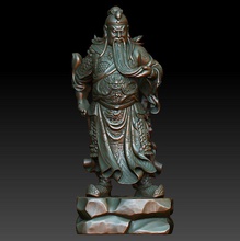 hd scan guan gong 32 statue - ready print 3d 3d-scan 3dscan statues miniature miniatures figurine figurines buddha buddha-statue maitreya bodhisattva shakyamuni amitabha sculpt sculpture 3d print model - Mito3D