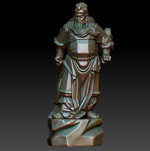 hd-scan guan gong-33-statue - ready-print 3d 3d-scan 3dscan scan statue Statuen der Miniatur miniaturen Figur Figuren buddha buddha-statue drucken maitreya bodhisattva shakyamuni amitabha sculpt Skulptur 3d print model - Mito3D